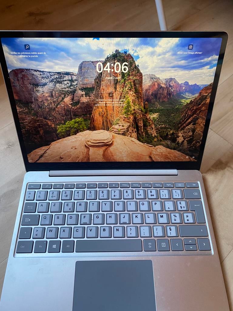 Pc portable MICROSOFT LAPTOP DFDH5RG5 écran tactile I5-1035g, Enlèvement, Comme neuf, SSD