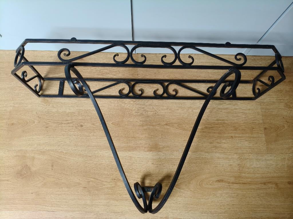 Spiegel en tablet 50 style, Huis en Inrichting, Woonaccessoires | Spiegels, Ophalen, Zo goed als nieuw