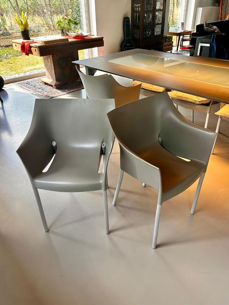 Fauteuils Philippe Starck Kartell Dr. No. 6, Gris, Design, Synthétique, Enlèvement