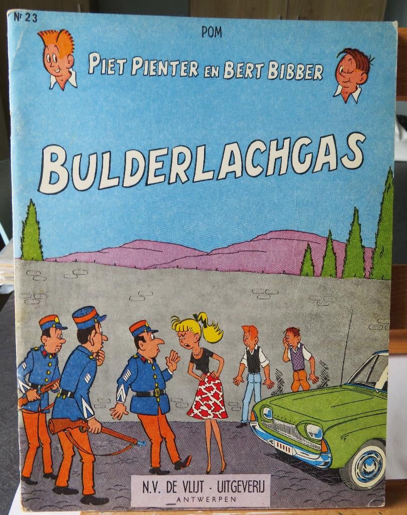 Piet Pienter en Bert Bibber nr 23 is 4 druk 1973, Boeken, Stripverhalen, Ophalen of Verzenden, POM