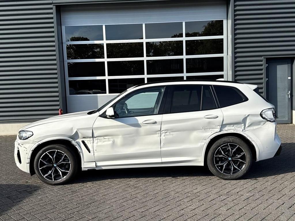 BMW X3 XDrive20d High Executive M pakket, camera, navigatie, Auto's, BMW, Automaat, 1995 cc, 4 cilinders, Wit