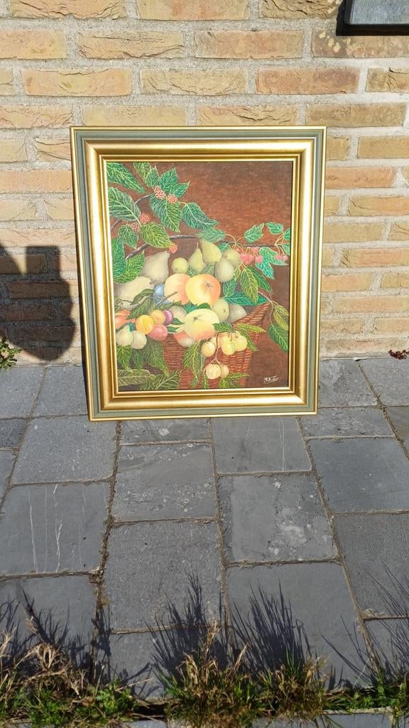 Schilderij stilleven, Antiek en Kunst, Kunst | Schilderijen | Klassiek, Ophalen