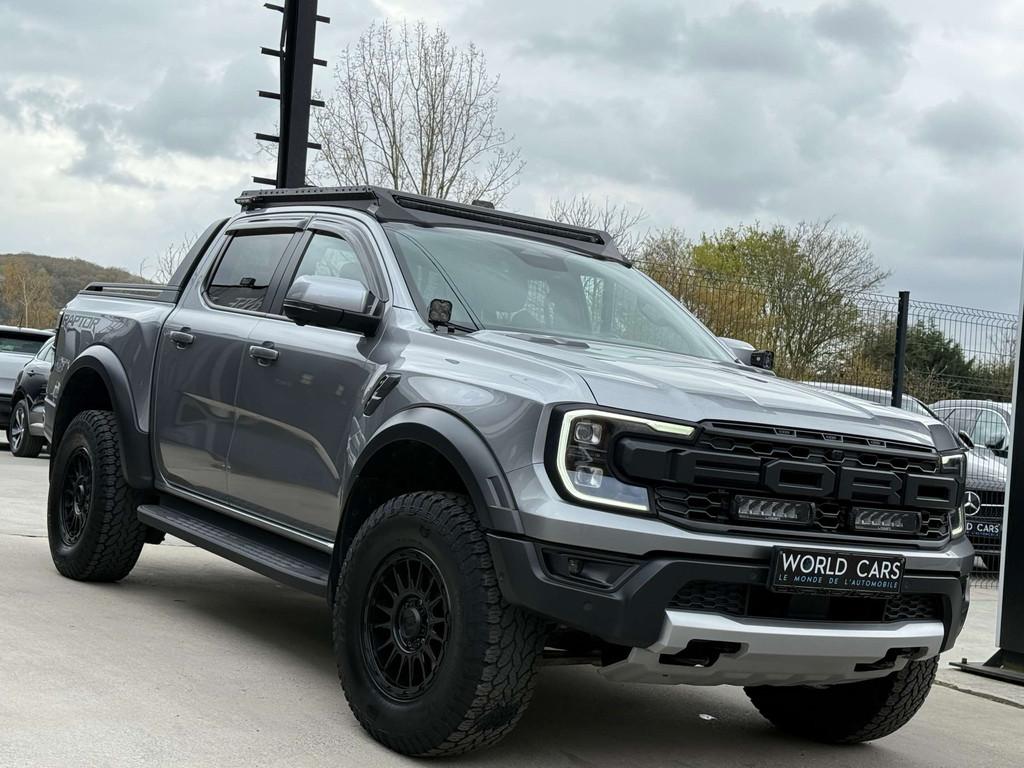 Ford Ranger Raptor 2.0 e-4WD TVAC*BTWIN DISTRO CAM360 COCKPI, Autos, Cuir, Argent ou Gris, Achat, Entreprise