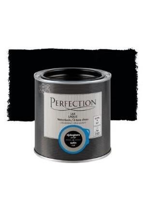 "Perfection" Laque Noir Satin 375ml (NEUF), Bricolage & Construction, Enlèvement ou Envoi, Neuf, Noir, Laque