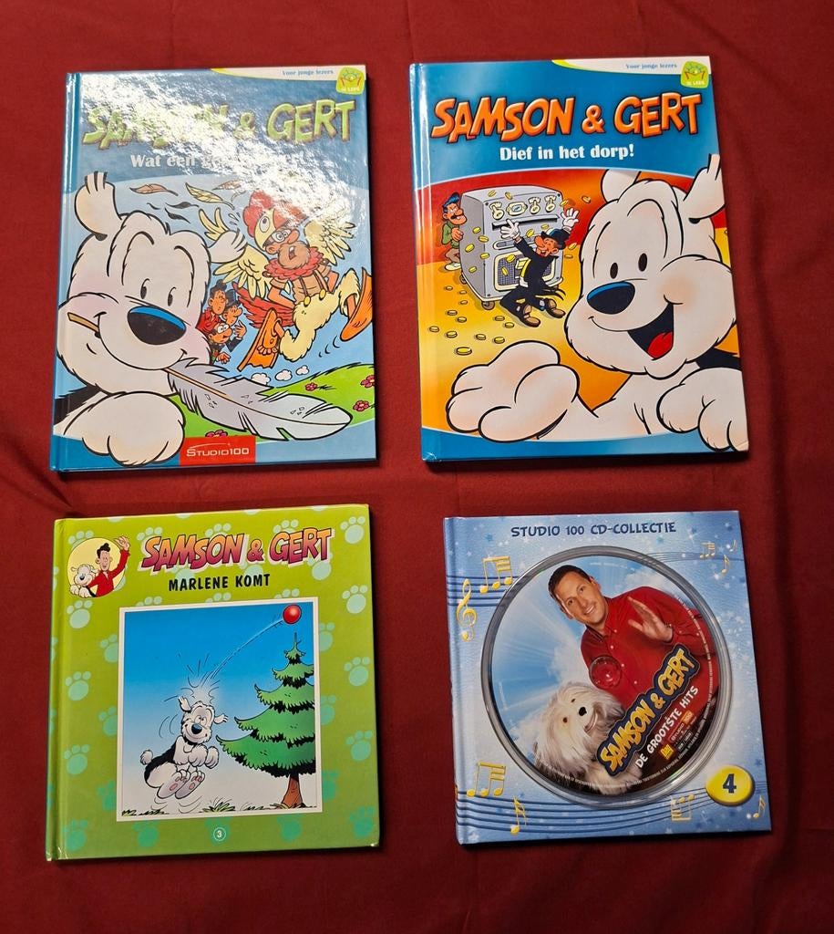 Boeken en cd : studio 100 samson en Gert, Ophalen of Verzenden