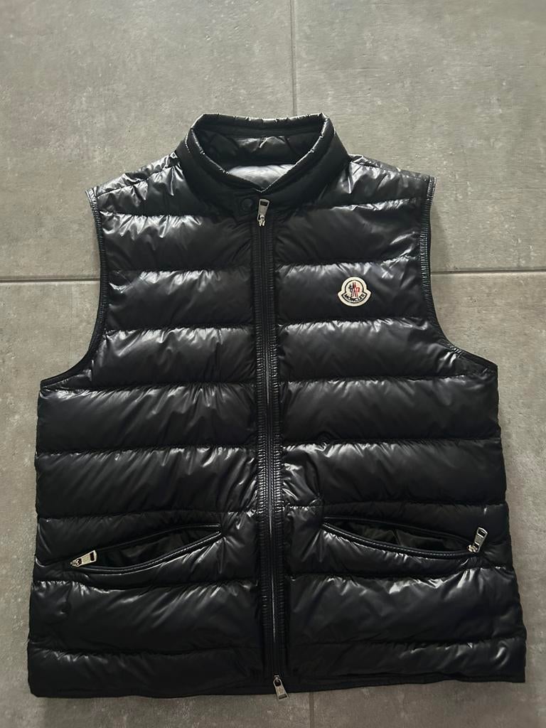 Moncler bodywarmer, Kleding | Heren, Bodywarmers, Ophalen, Gedragen, Maat 46 (S) of kleiner, Zwart