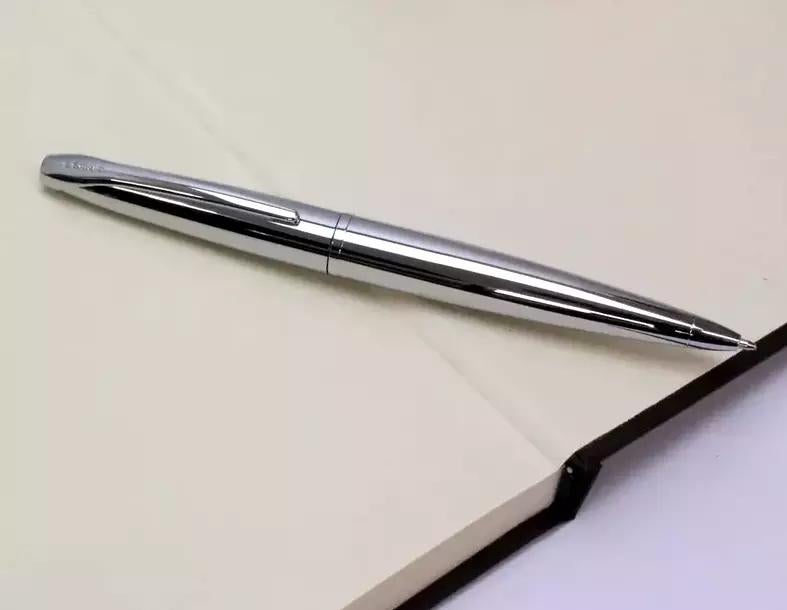 Stylo à bille ATX Pure Chrome, Enlèvement ou Envoi, Utilisé, Stylo, Cross