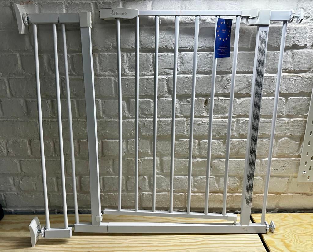 Hauck barrière de sécurité - Traphekje - 84-89cm, Enfants & Bébés, Barrière de sécurité, Comme neuf, Enlèvement, Métal ou Fer