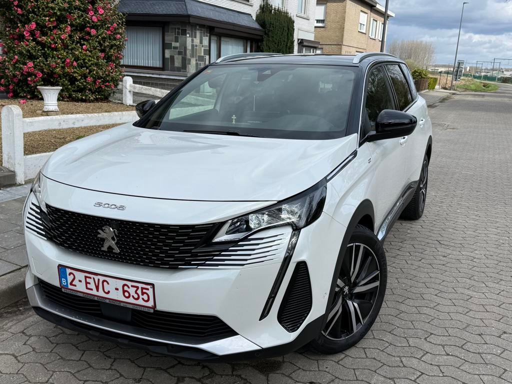 Peugeot 5008 2021 Gt line, Autos, Achat, Euro 6, Carnet d'entretien, Alcantara