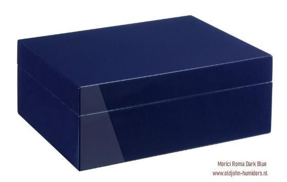 MORICI HUMIDOR – DIGITAAL DARK BLUE  PREMIUM DESIGN h71M, Verzenden, Nieuw, Tabaksdoos of Verpakking