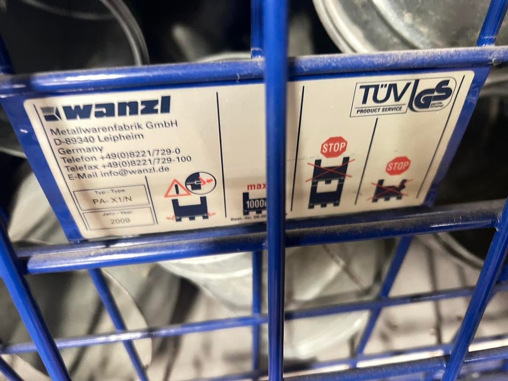 Jante europallet en métal robuste, Bricolage & Construction, Abris de chantier & Baraques de chantier, Enlèvement, Comme neuf