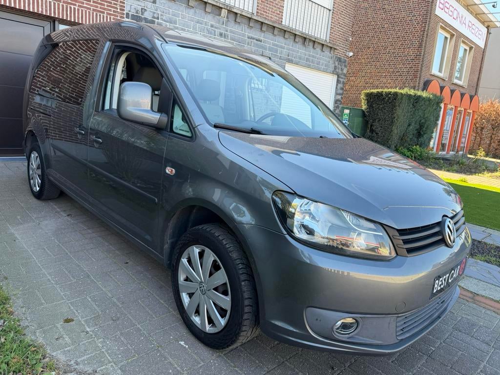 VW Caddy Maxi 1.2TSi * 7PL, Auto's, Parkeersensor, Euro 5, 4 cilinders, 7 zetels