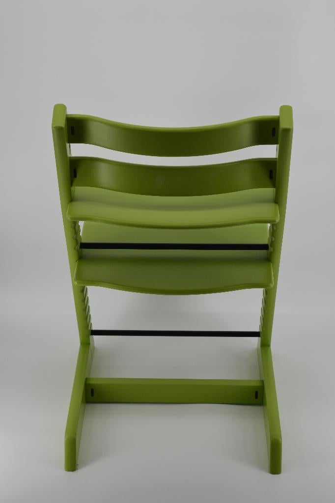 Stokke Tripp Trapp Lime Green – Refurbished model, Kinderen en Baby's, Kinderstoelen, Verzenden, Zo goed als nieuw, Meegroeistoel