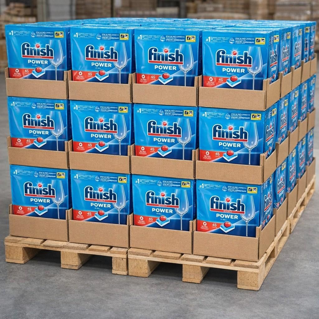 Lot restant de 100 boîtes de tablettes pour lave-vaisselle F, Articles professionnels, Enlèvement ou Envoi