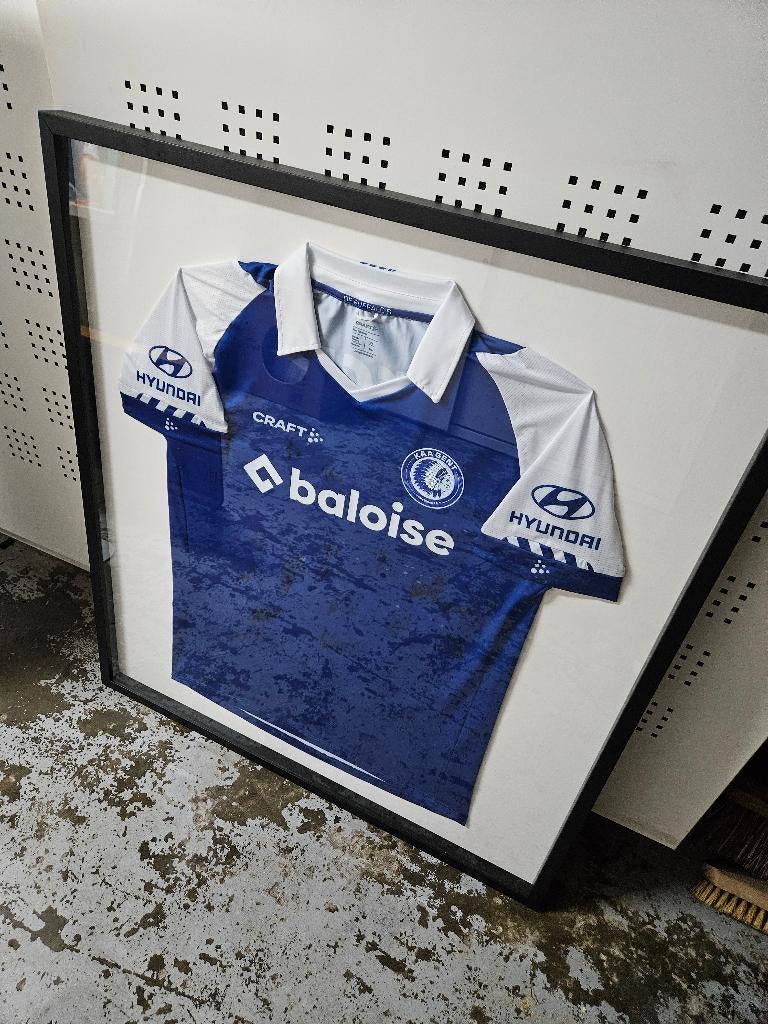 Gesigneerde K.A.A. Gent thuisshirt voor 100 euro!, Verzamelen, Sportartikelen en Voetbal, Ophalen, Nieuw