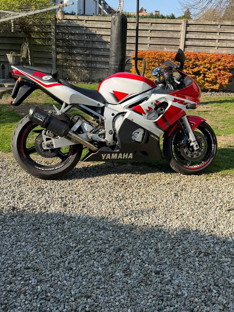 Yamaha R6 in topconditie, Motoren, Sportuitlaat, Motorrijbewijs A, Meer dan 35 kW, 600 cc