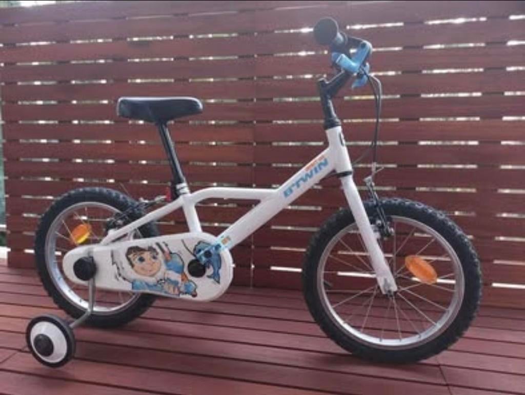 Vélo enfant 16" - Innuit 100 - B-Twin, Vélos & Vélomoteurs, Enlèvement, Comme neuf, 16 à 18 pouces, Autres marques