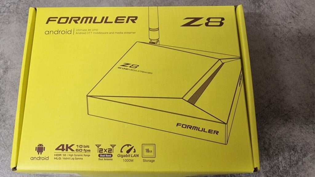 Formuler Z8 IPTV 4k gebruikt zelf ophalen, Enlèvement