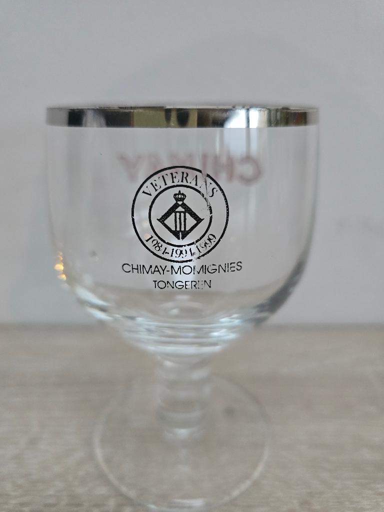 Trappistenglas van Chimay, Ophalen of Verzenden, Zo goed als nieuw, Glas of Glazen, Overige merken