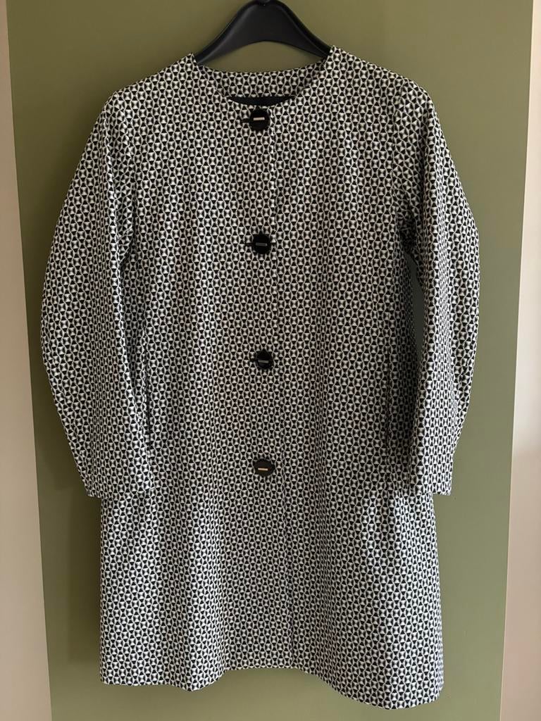 Dunne dames jas, Ophalen of Verzenden, Zo goed als nieuw, Maat 36 (S), Zwart