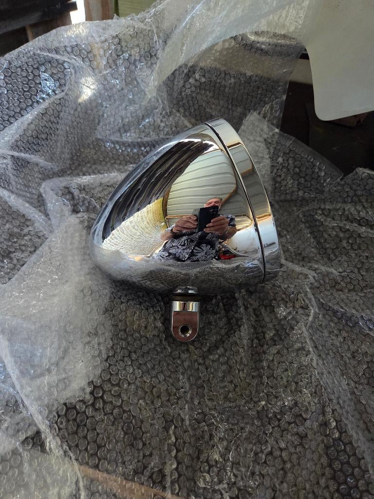 Harley koplamp .zie foto's, Motoren, Onderdelen | Harley-Davidson, Ophalen, Gebruikt