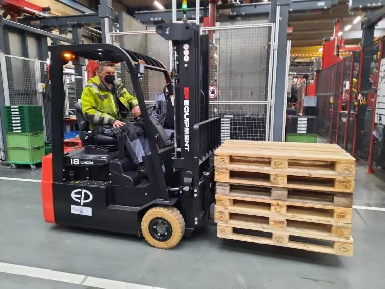EP CPD18TVL elektrische heftruck (1.800 kg), 1000 à 2000 kg, Électrique, Chariot élévateur, Ep