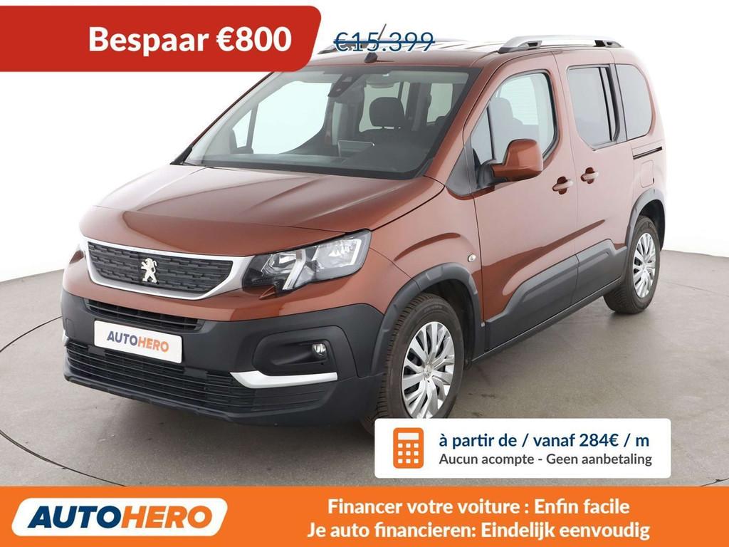 Peugeot Rifter 1.5 Blue-HDi Active L1 (bj 2020), Auto's, Voorwielaandrijving, 75 kW, Stof, Gebruikt