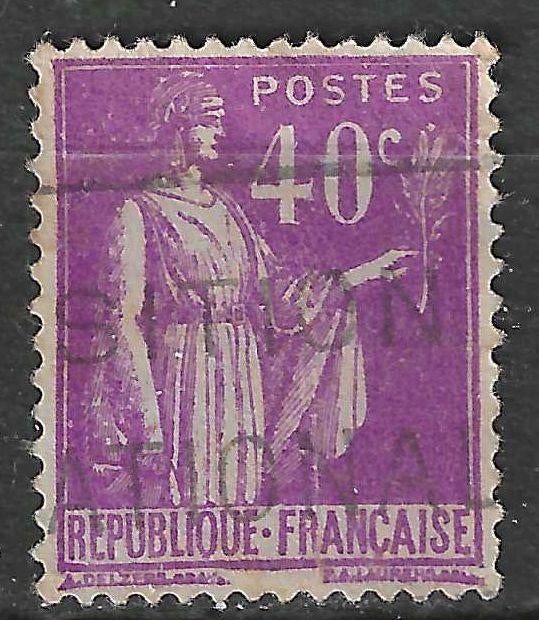 Frankrijk 1932/1933 - Yvert 281 - Type "Paix" - 40 c. (ST), Verzenden, Gestempeld