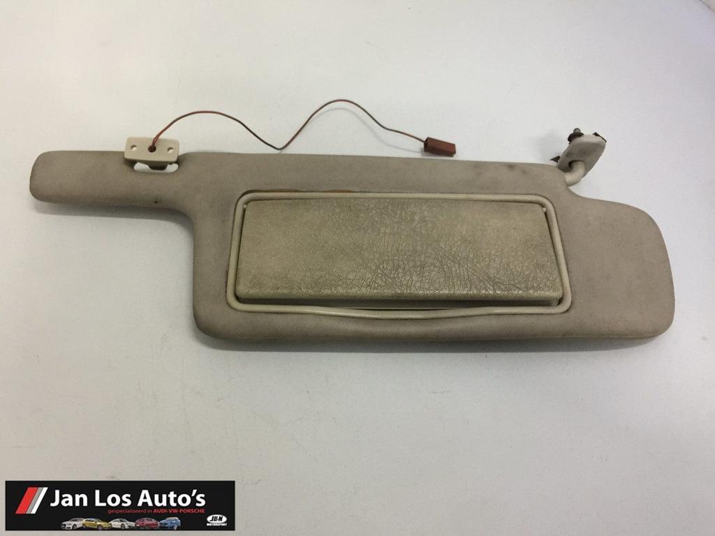 Zonneklep rechts incl spiegel, verlichting Audi 80 B3, Gebruikt, -, -, -