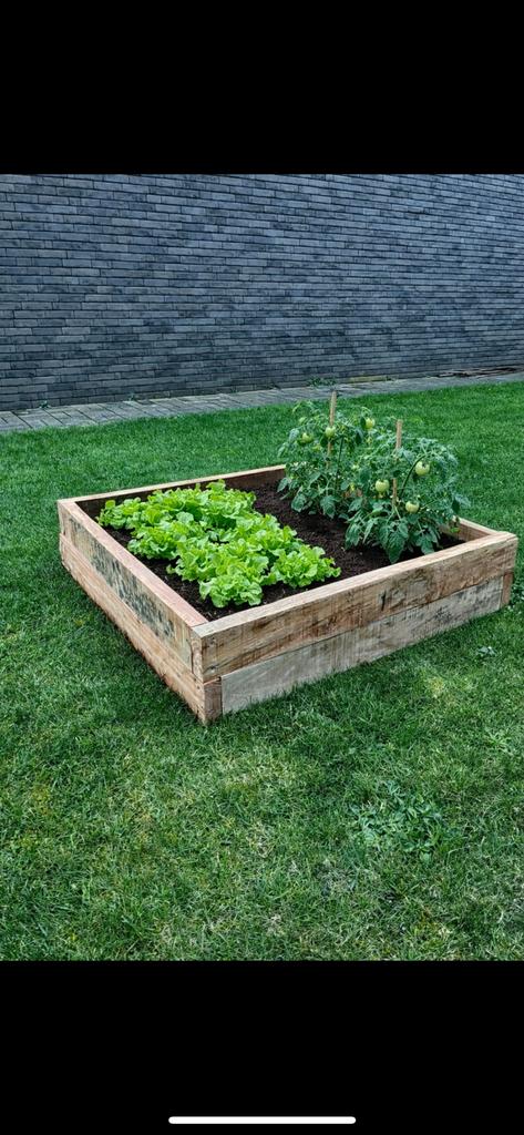 Bloembakken op maat, Jardin & Terrasse, Poteaux, Poutres & Planches, Comme neuf, Bois dur, Enlèvement