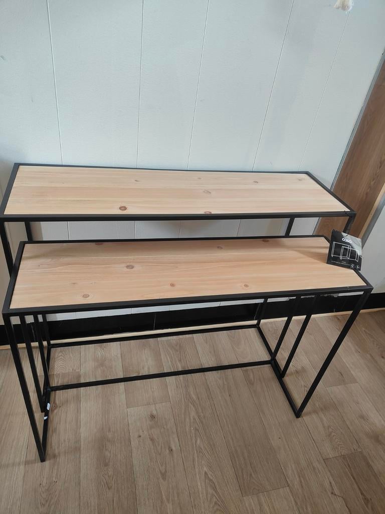 2 tables decoration empilables. 40€, Enlèvement, Neuf