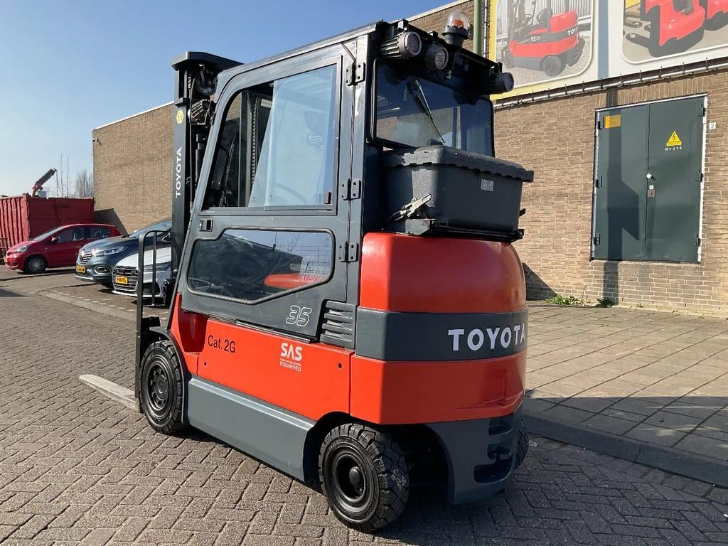 Toyota 7FBMF35 3500KG 4.70METER HEFTRUCK, Zakelijke goederen, Machines en Bouw | Heftrucks en Intern transport, Heftruck, Overige aandrijving