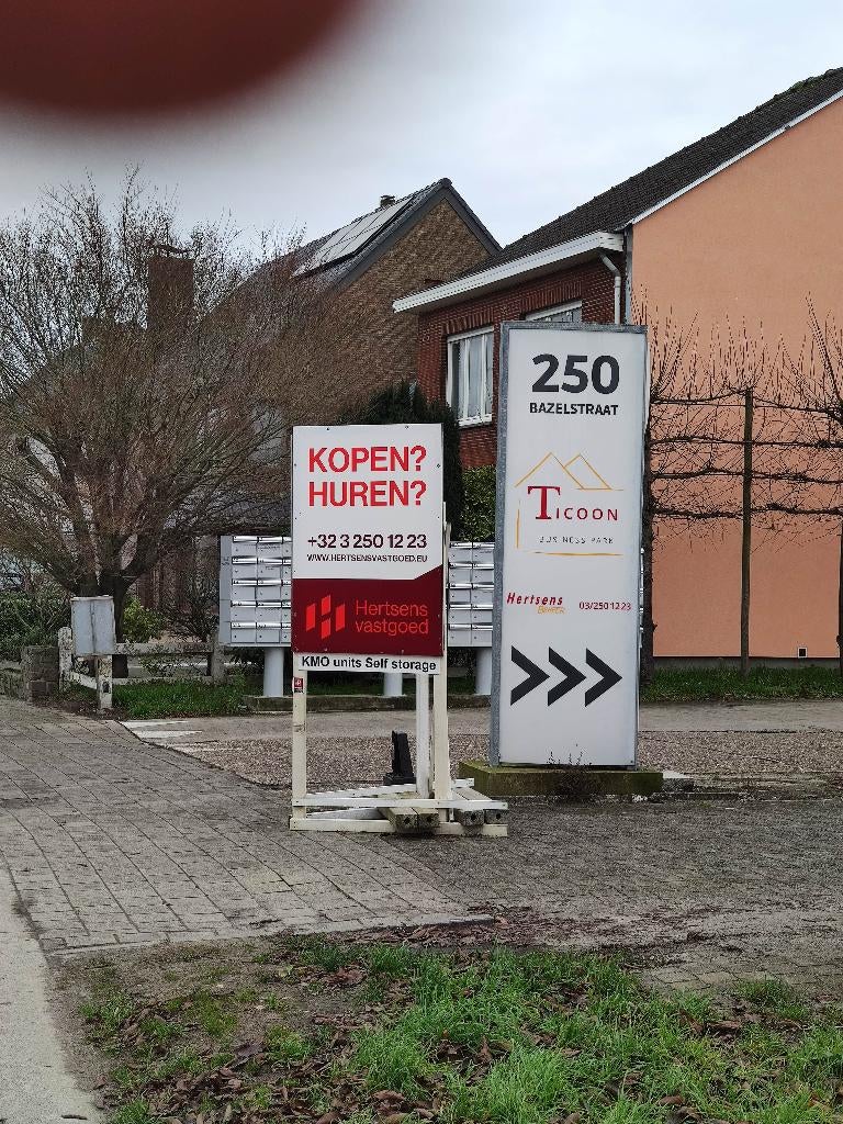 Opslag / Werkplaats te huur, Ophalen