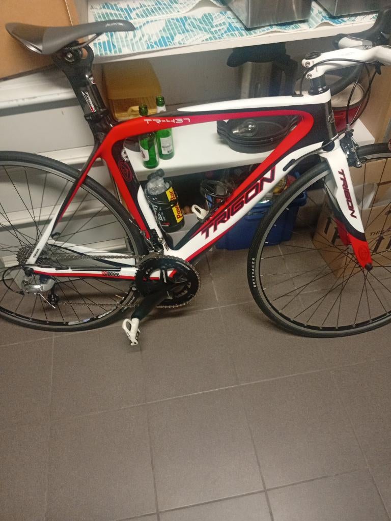 Carbon racefiets, Fietsen en Brommers, Fietsen | Racefietsen, Ophalen, Carbon