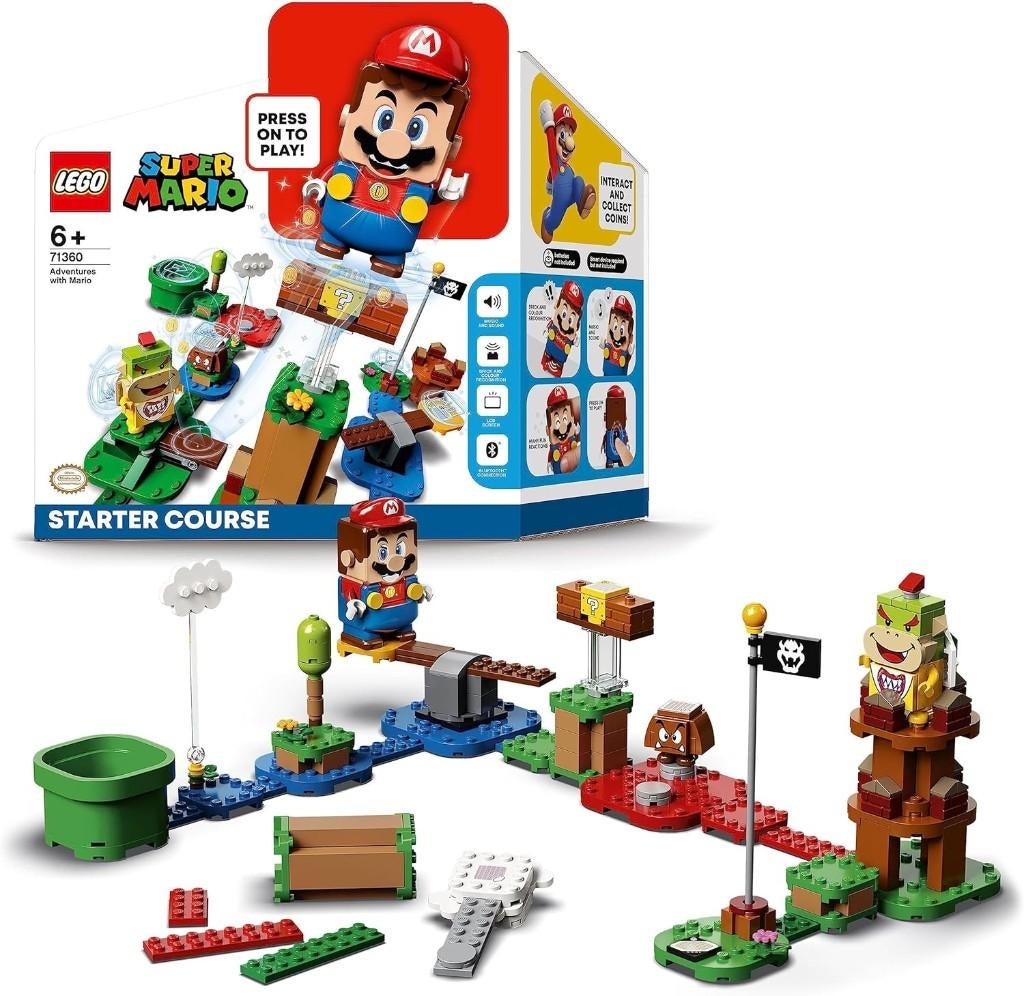 Neuf - Lego - Pack de démarrage Les Aventures de Mario, Verzenden, Nieuw, Complete set, Lego