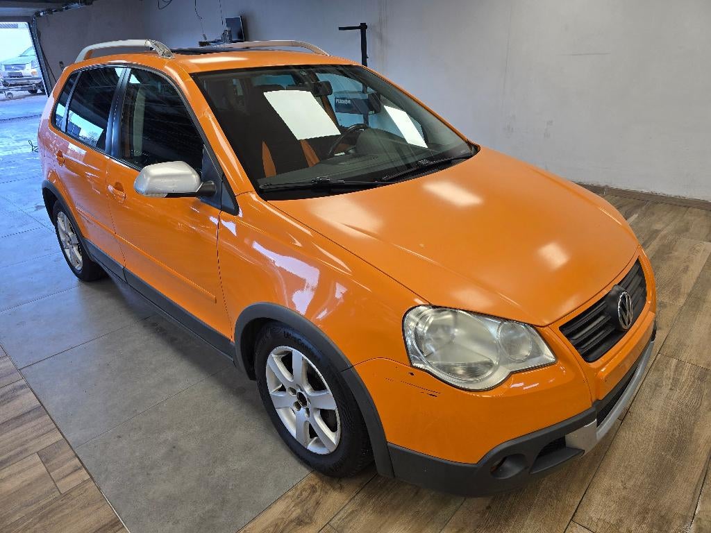 VW POLO CROSS 1.4 TDI 2009 AIRCO/ZONNEDAK/GOEDE STAAT, Auto's, Bedrijf, Euro 4, Te koop, Stadsauto