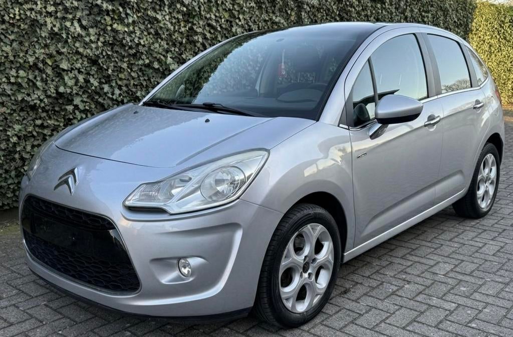 Citroën C3 1.6 VTi Exclusive | Automaat | Navi | Parkeerhulp, Auto's, Citroën, Zwart, 4 cilinders, Bedrijf, 5 zetels