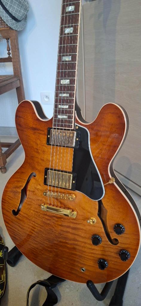 Gibson ES335 Block markers special edition, Muziek en Instrumenten, Ophalen of Verzenden, Nieuw, Semi-solid body, Gibson