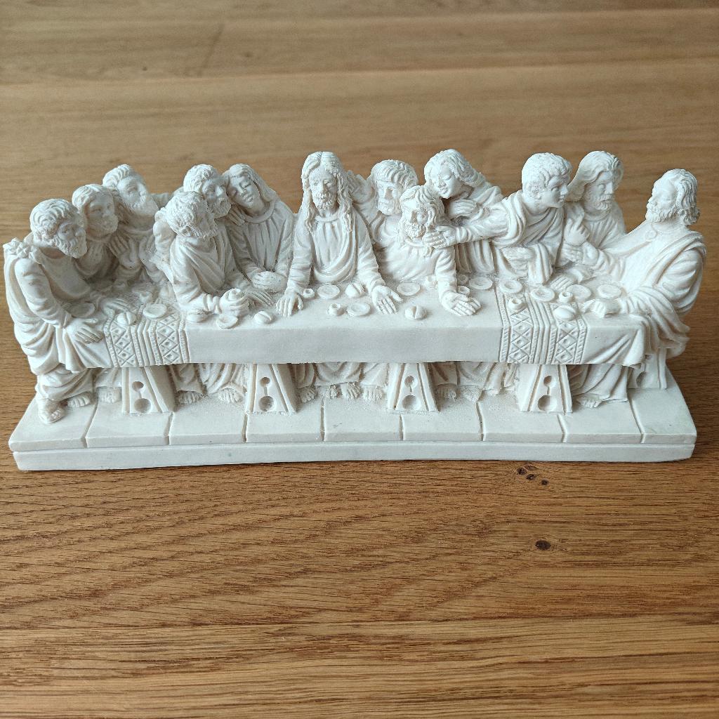 Statue de la Cène 28 cm par A. Giannetti, Antiquités & Art, Enlèvement