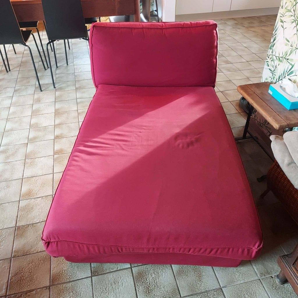 chaise longue, Comme neuf, Enlèvement, Deux personnes, Tissus