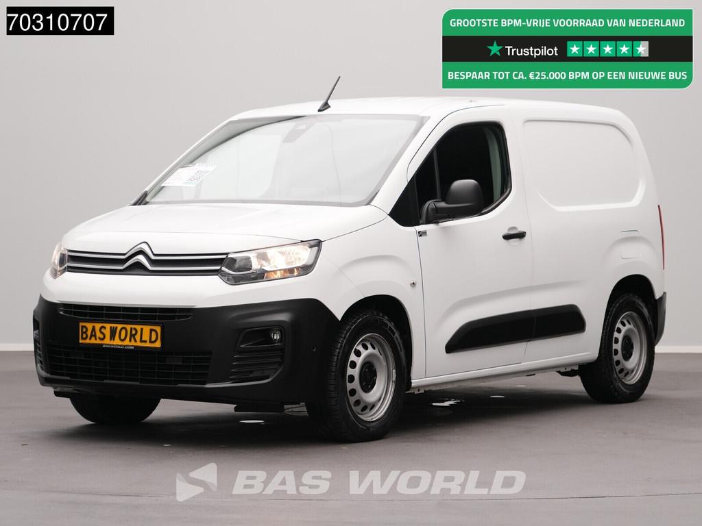 Citroën Berlingo 130pk Automaat Benzine L1H1 Navi Airco Cru, Automaat, 1441 kg, Stof, Gebruikt