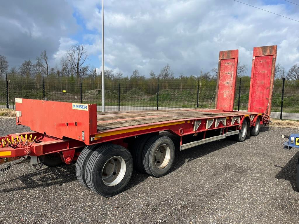 Remorque porte engin Kaiser, 4 essieux, charge 31,5 tonnes, Articles professionnels, Agriculture | Outils, Enlèvement, Autre, Transport