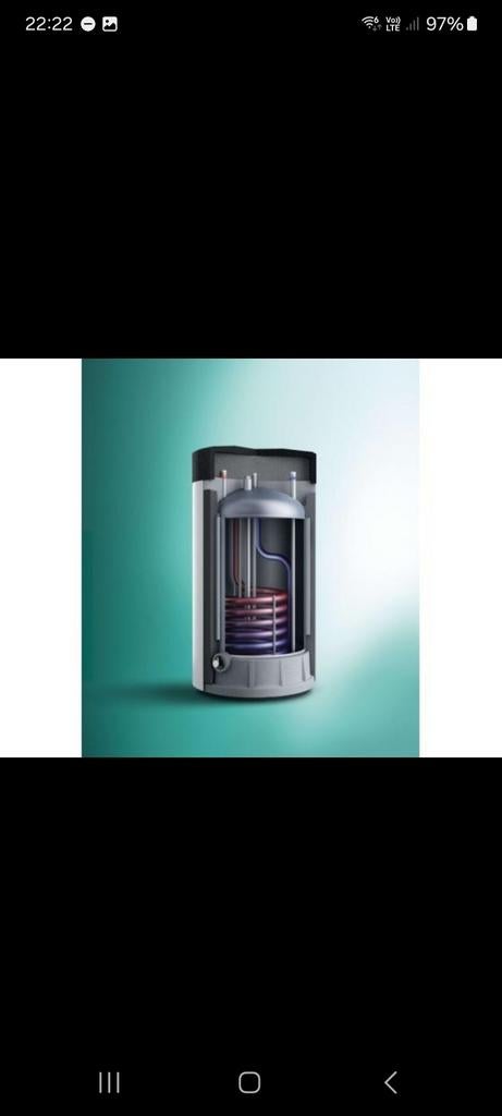 Chauffe eau Vaillant 200L neuf sur palette (uniSTOR VIH R 20, Bricolage & Construction, Chauffe-eau & Boilers, Boiler, Enlèvement ou Envoi