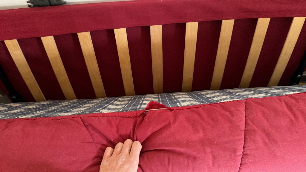 Clic-clac 130*190, Rouge, Autres dimensions, Enlèvement, Utilisé