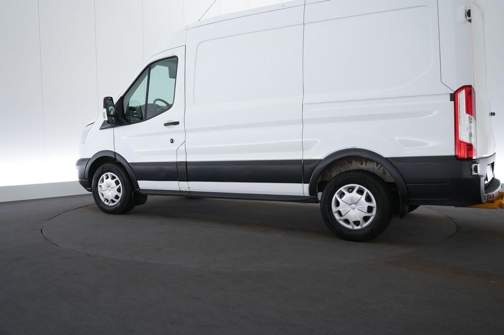 (1WJG943) FORD TRANSIT 2T 350M FOU MWB HR DSL, Voorwielaandrijving, Stof, Gebruikt, Euro 6