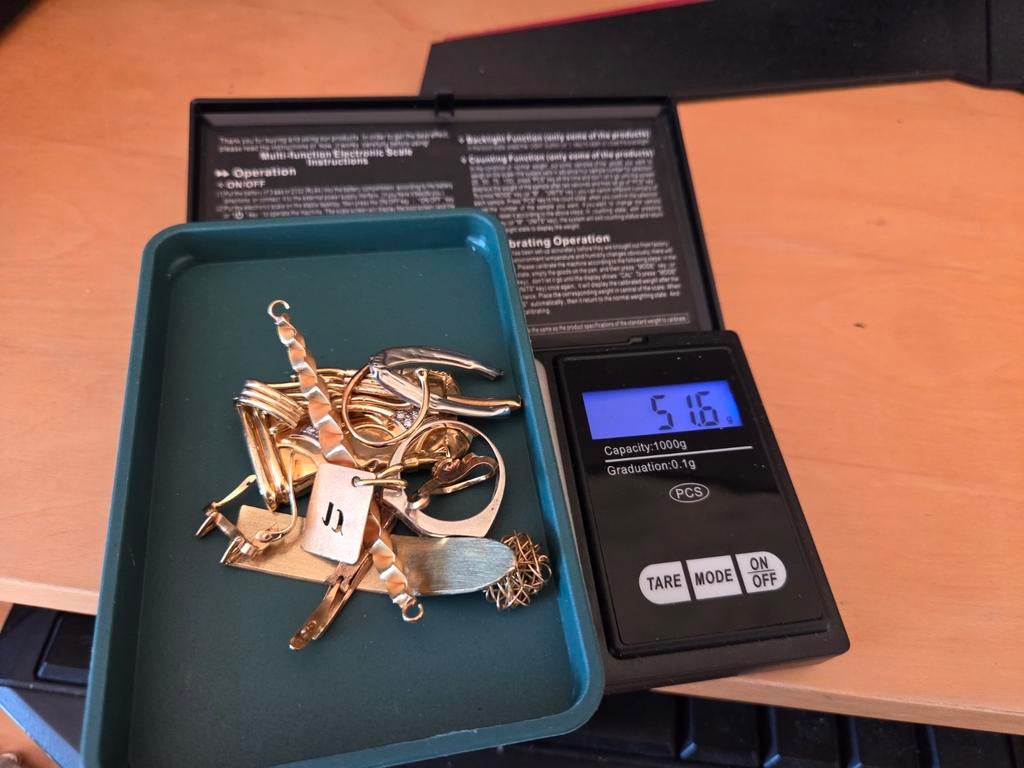 Or 18k 750, Bijoux, Sacs & Beauté, Enlèvement, Or, Or