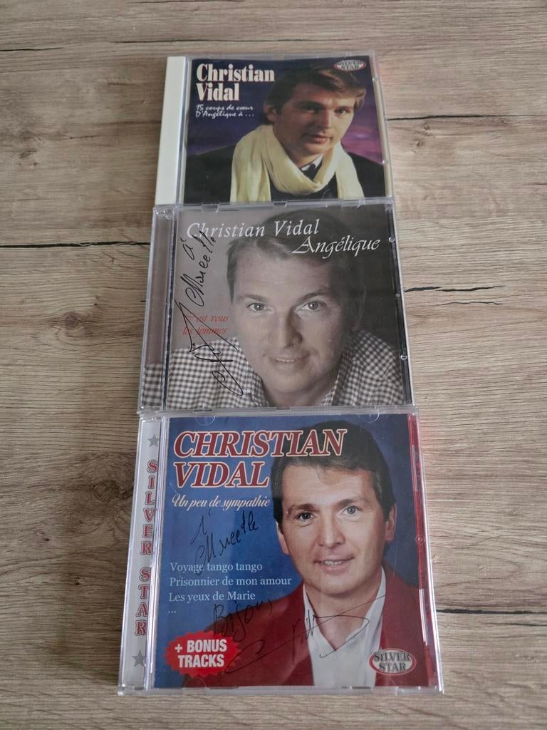 Cd Christian Vidal 1€ per stuk, Cd's en Dvd's, Cd's | Franstalig, Ophalen