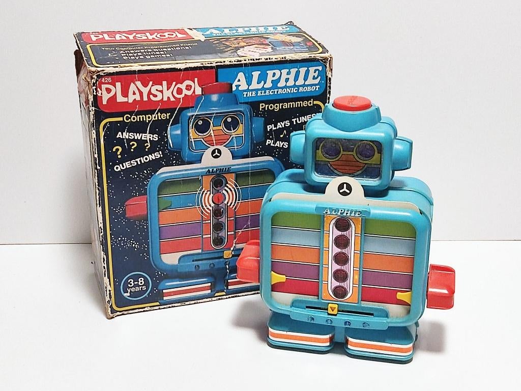 robot Alphie Playskool, Ophalen of Verzenden, Gebruikt