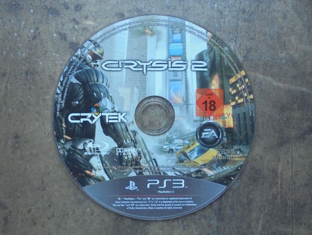 Crysis 2 voor PS3 (zie foto's), Gebruikt, Shooter, 1 speler, Ophalen of Verzenden