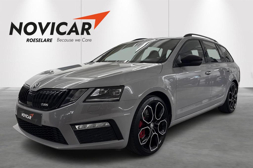 Skoda Octavia Combi 2.0 TSI RS 245 (automatique), Autos, Argent ou Gris, Achat, Euro 6, Noir